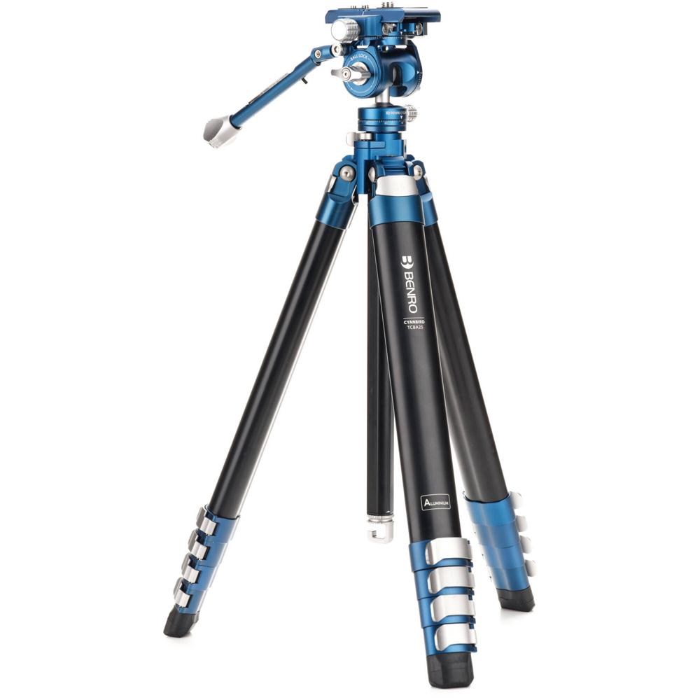 Benro Tripode de Aluminio CyanBird Serie 2 con Cabezal Híbrido FS20PROC501 - Capacidad de