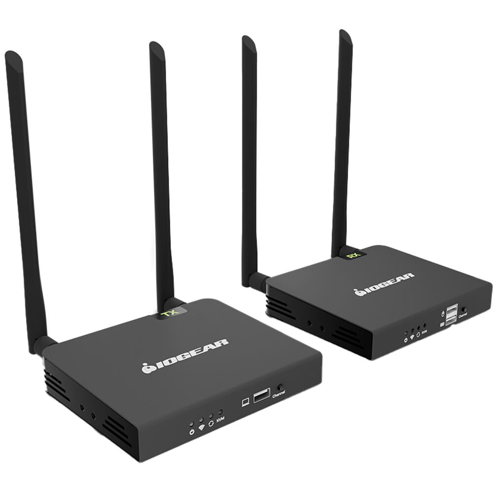 IOGEAR Kit de Extensión de Video HDMI Inalámbrico 4K con Control de Teclado y Ratón - E