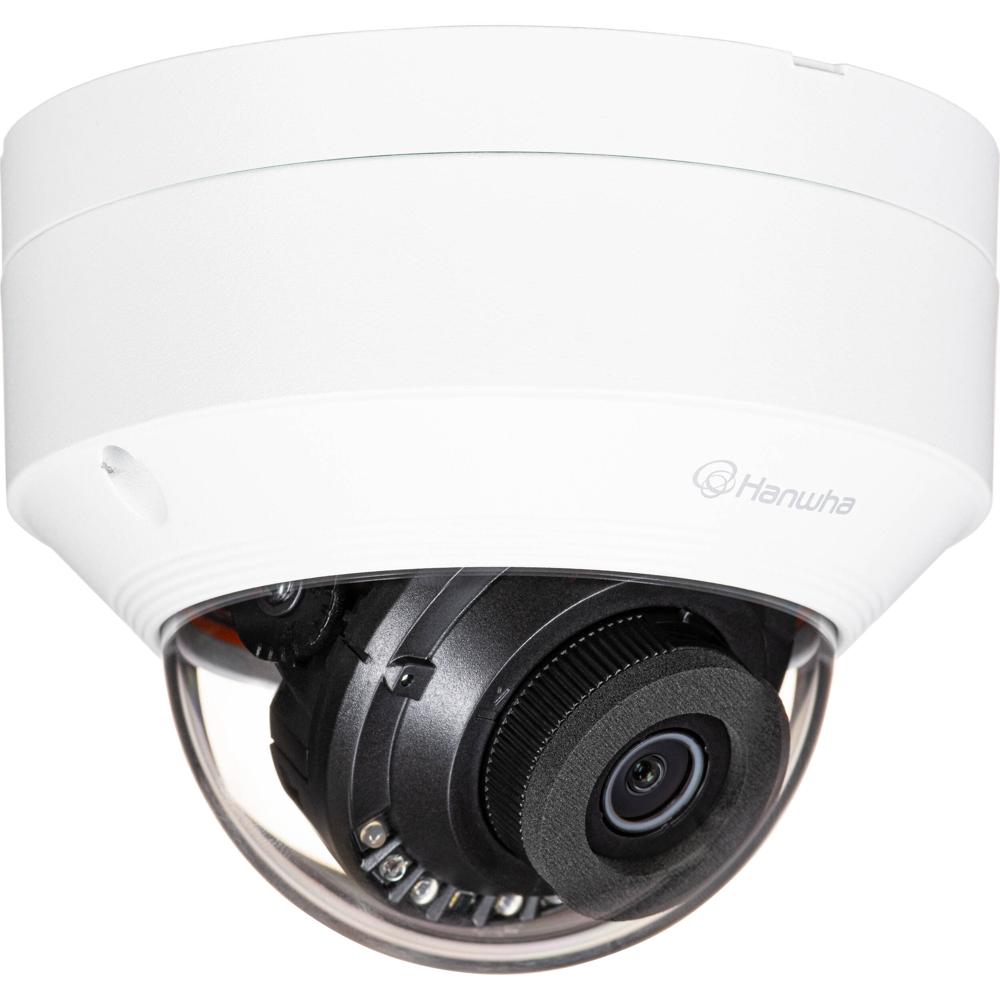 Hanwha Vision QNV-C8013R Cámara Dome de Red Exterior 5MP, IP66, IK10, Lente Fija de 3mm,