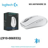 MOUSE LOGITECH MX ANYWHERE 3S BLUETOOTH WIRELESS 8K USB-C PALE GREY