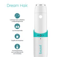 Depiladora Facial Eléctrica Portátil Para Hombre y Mujer Removedor de Vello Facial Preciso