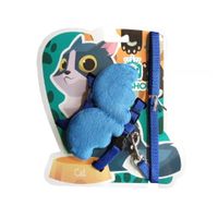 Arnés Alas De Ángel Para Gatos O Cachorros Azul Talla S