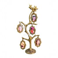 Árbol Genealógico 5 Fotos Bronce - Lazos Eternos MFAP