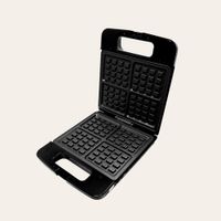 Waflera Finezza FZ- 827WF4 4 piezas Antiadherente 1400 Watts Negro
