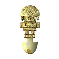 Tumi Ceremonial en Bronce Fundido 25 cm - MFAP