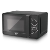 HORNO MICROONDAS CON PERILLA 20L 800W RAF R.8008B