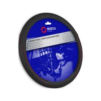 Cubre Volante para Auto SPARCO SPS117BKR Negro costura Roja