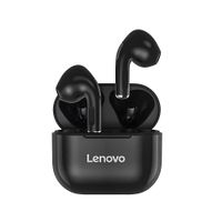 Audífonos Inalámbricos LENOVO LP40 TWS Bluetooth  Negro con Micrófono y Estuche de Carga