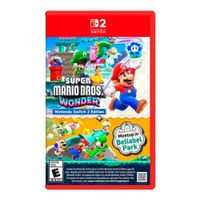 Super Mario Bros Wonder y Meetup in Bellabel Park MDE Switch 2