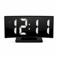 Reloj Digital LED con Alarma. Pantalla Grande y Control de Brillo
