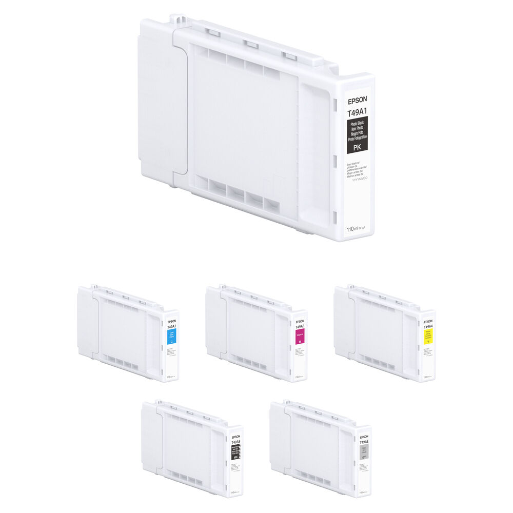 Epson T49A Kit de Cartuchos de Tinta UltraChrome PRO6 (6-Pack) - Compatible con SureColor