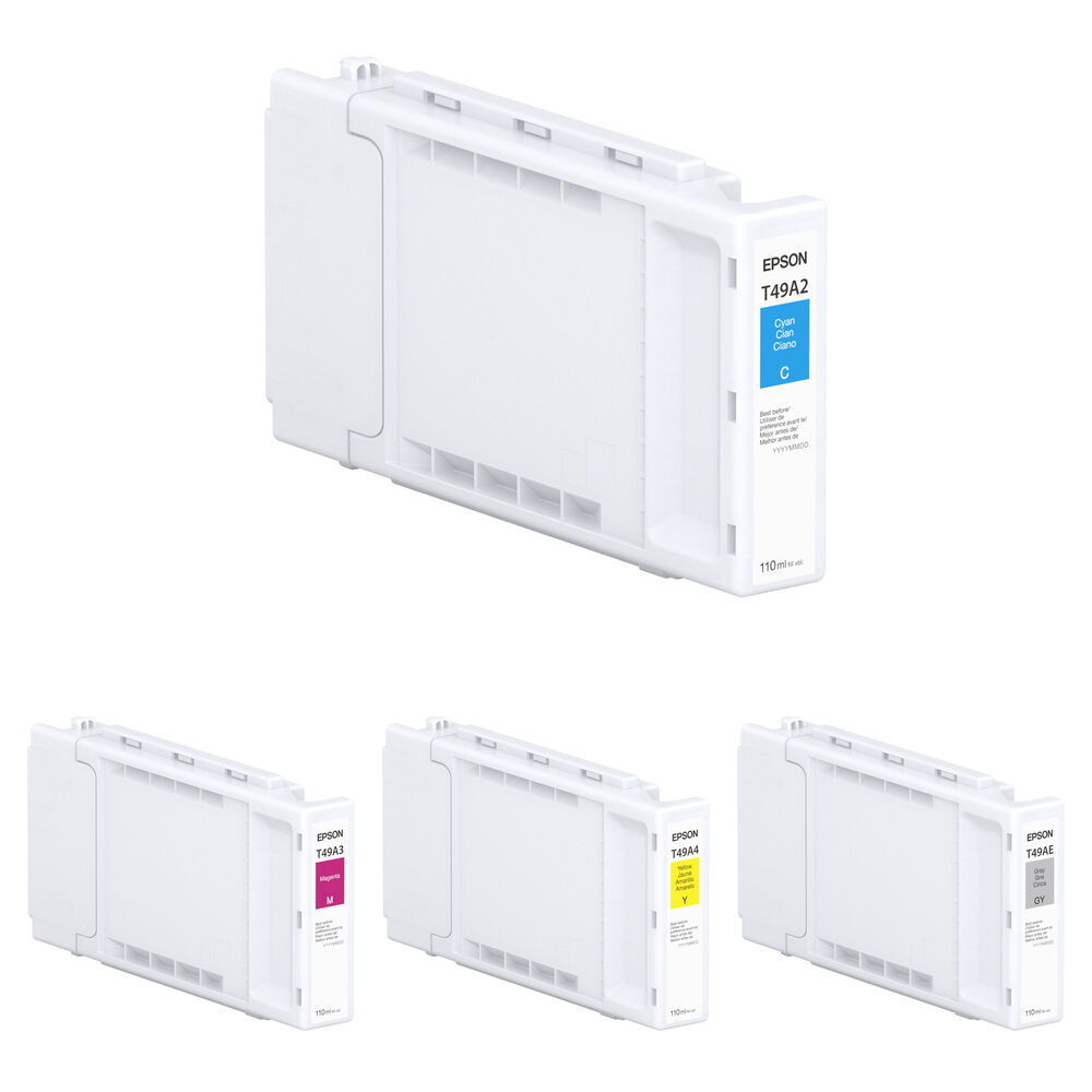 Epson Kit de Cartuchos de Tinta T49A UltraChrome PRO6 (110mL) - Compatible con SureColor P