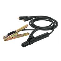 Cables portaelectrodo y pinza de tierra 200A 1 2pulg Truper - 100286