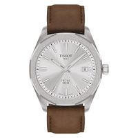 Reloj Hombre Tissot PRC 100 Solar Plata 39mm Esfera Plata