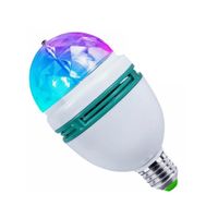Foco Giratorio con Luces Disco RGB