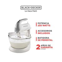 Batidora Pedestal BLACK+DECKER MX9000-CL Blanco