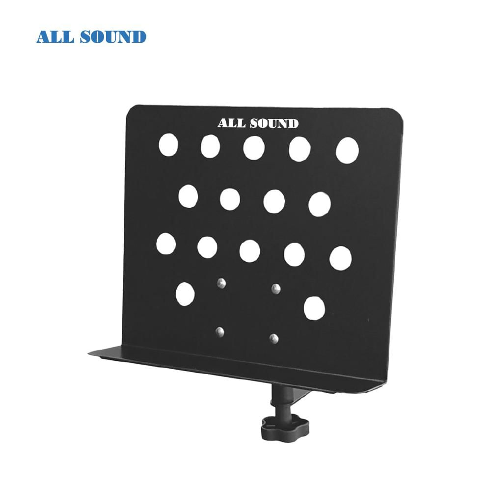 SOPORTE DE PARTITURA PARA PEDESTAL ALL SOUND A-PT120