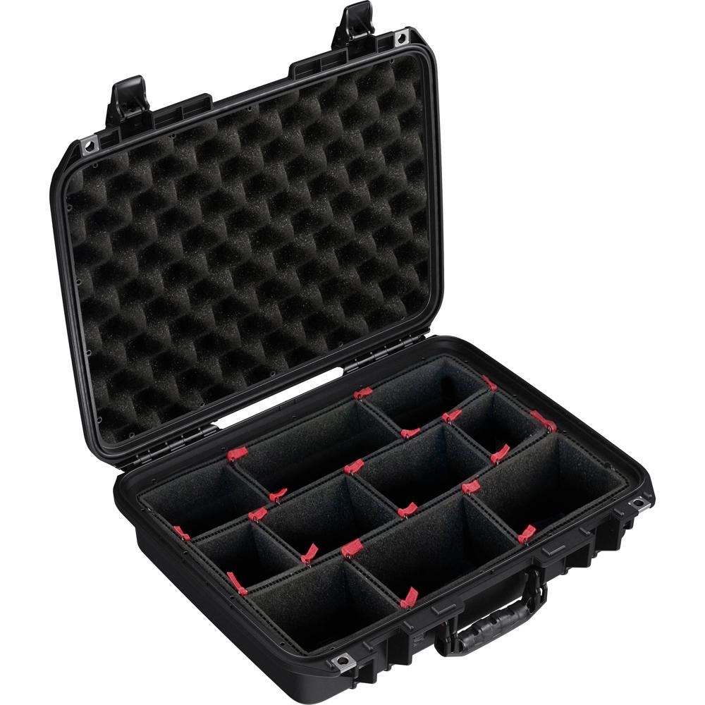 Pelican 1505 Air Case con Insertos TrekPak - Negro, 22L, Impermeable, Resistente a Golpes