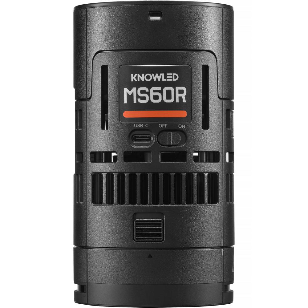 Godox MS60R RGB LED Light 60W - Control total de color RGB, 11,000 Lux, incluye batería y
