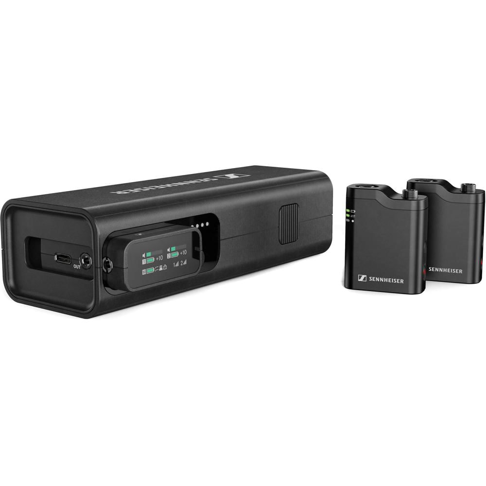 Sennheiser Profile Sistema de MicrÃ³fono InalÃ¡mbrico Clip-On para 2 Personas con GrabaciÃ