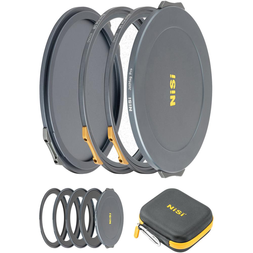 NiSi JetMag Pro 82MAG Filtro Magnético Kit Black Mist 82mm - Incluye Filtros Grade 1/4 y