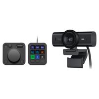 Logitech MX Creative Console Creator Kit - Consola de Streaming con 9 Botones Personalizab