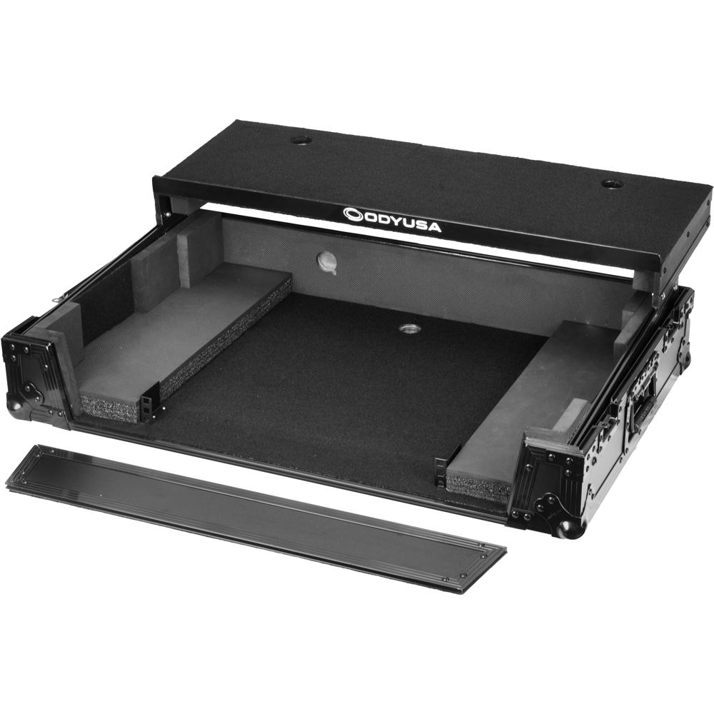 Odyssey Glide Style Flight Ready Case para RANE PERFORMER con Ruedas y Plataforma Deslizan