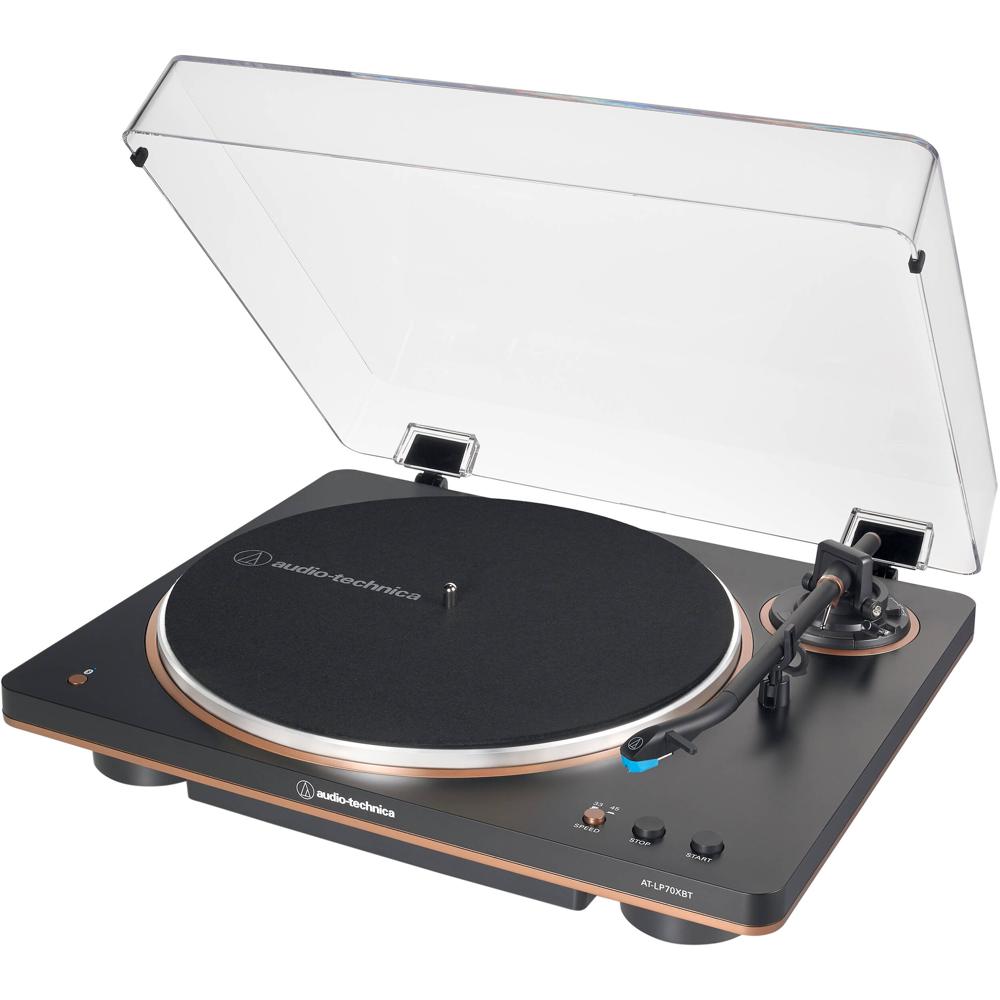 Audio-Technica AT-LP70XBT Tornamesa Automática de Correa con Bluetooth - Reproduce Discos