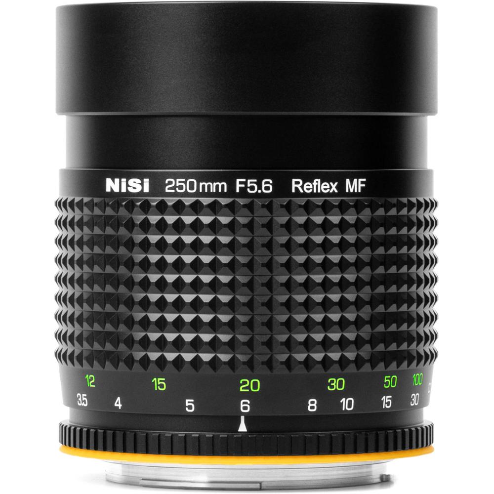NiSi 250mm f/5.6 Reflex Lens para Canon EF - Teleobjetivo Manual con Bokeh Circular y Mont