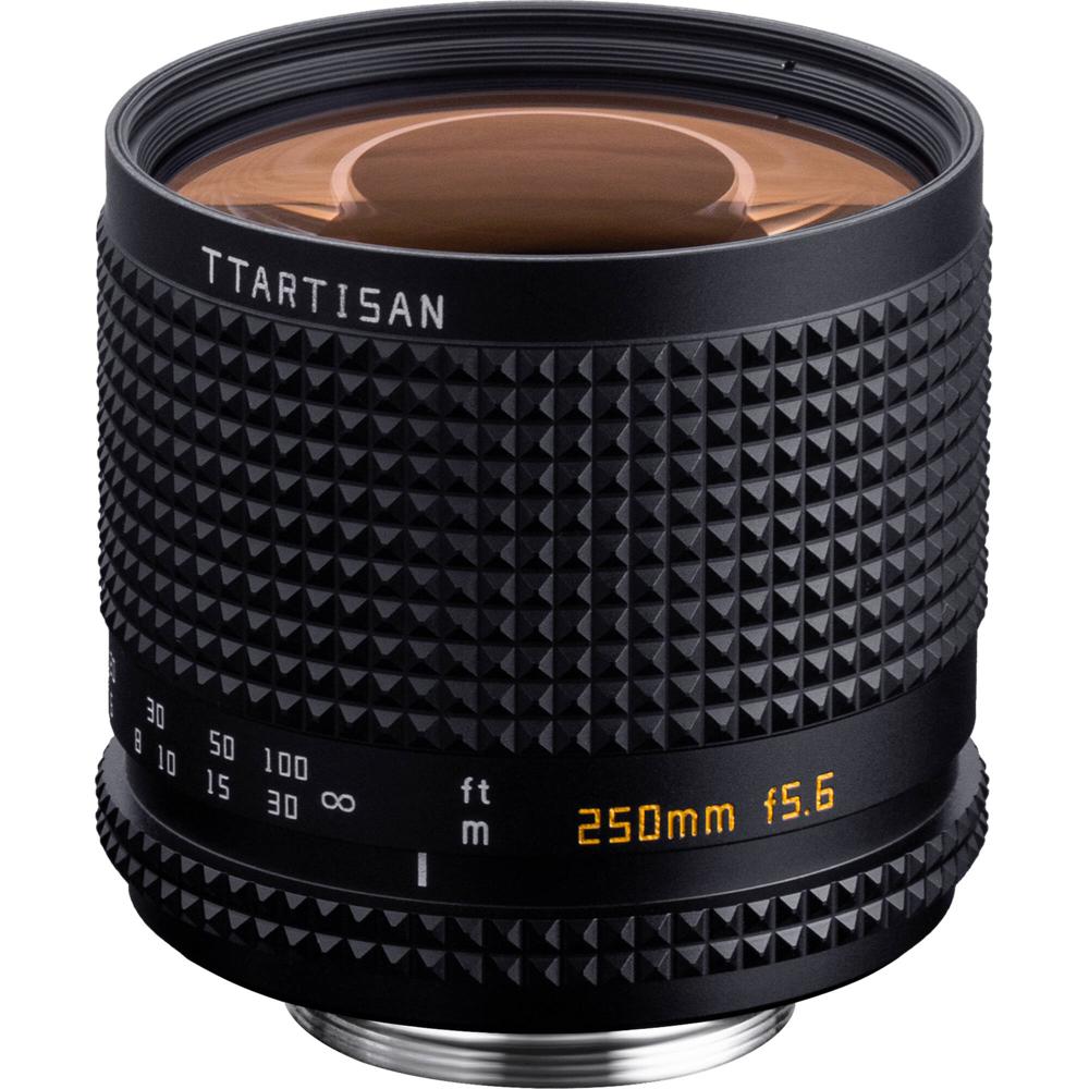 TTArtisan Lente Reflex 250mm f/5.6 M42 - Bokeh en Forma de Donut, Cuerpo Compacto de Metal