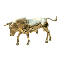 Toro en Bronce Fundido 18 cm - Escultura MFAP