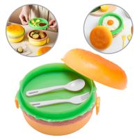 Táper Lonchera Modelo Hamburguesa Para Niños   2810001