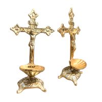 Crucifijo en Bronce Fundido 20 cm - Decoración Religiosa MFAP