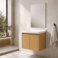 Mueble de Baño Suspendido DP Firenze con Lavabo y Espejo