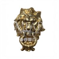 Aldaba de bronce fundido 26 cm - Rey del umbral