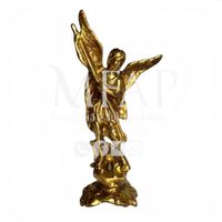 Arcángel Miguel en Bronce Fundido 13 cm - Protección Divina