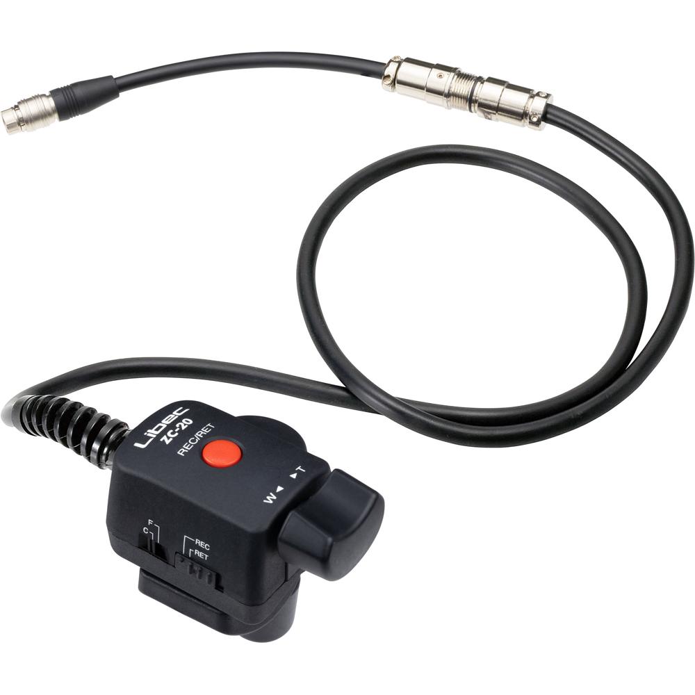 Libec ZC-20 Control Remoto Compacto para Lentes Servo Zoom de 20 Pines - Compatible con Ca
