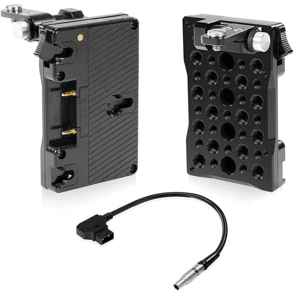 SHAPE Placa de Batería Pivotante para Blackmagic Design PYXIS 6K - Montaje Gold, Ajuste d