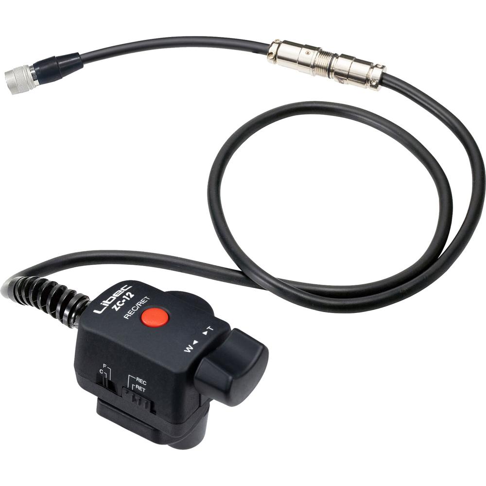 Libec ZC-12 Control Remoto Compacto para Lentes Servo Zoom de 12 Pines - Montaje en Pan Ba