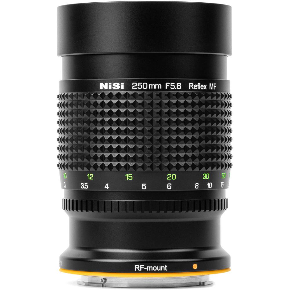 NiSi 250mm f/5.6 Reflex Lens para Canon RF - Teleobjetivo Compacto con Bokeh Circular y Di