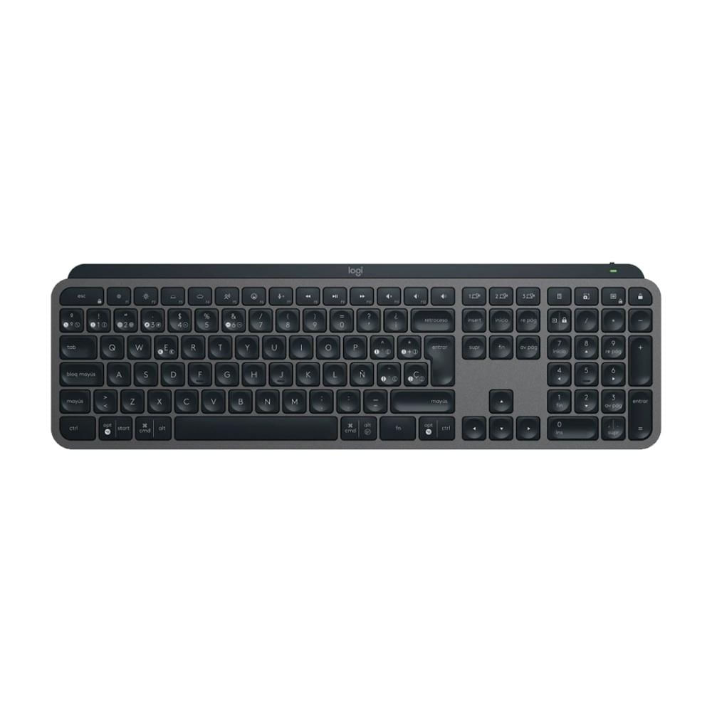TECLADO LOGITECH MX KEYS S ILLUMINATED WIRELESS   BT BLACK SP