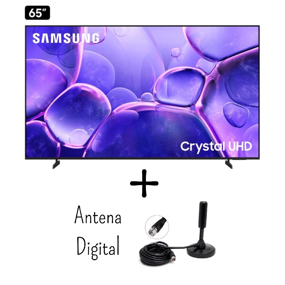 Televisor Samsung 65 Pulgadas Crystal UHD 4K TizenOS UN65U8000FGXPE - Antena Digital Nuevo Modelo