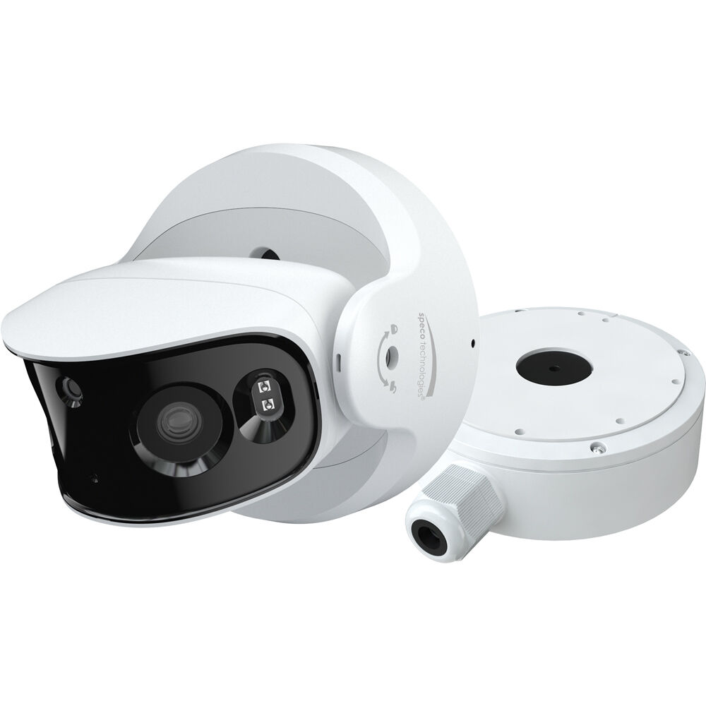 Speco Technologies Cámara de Red Exterior Multi-Sensor O8LMST1 8MP 180° con Detección d