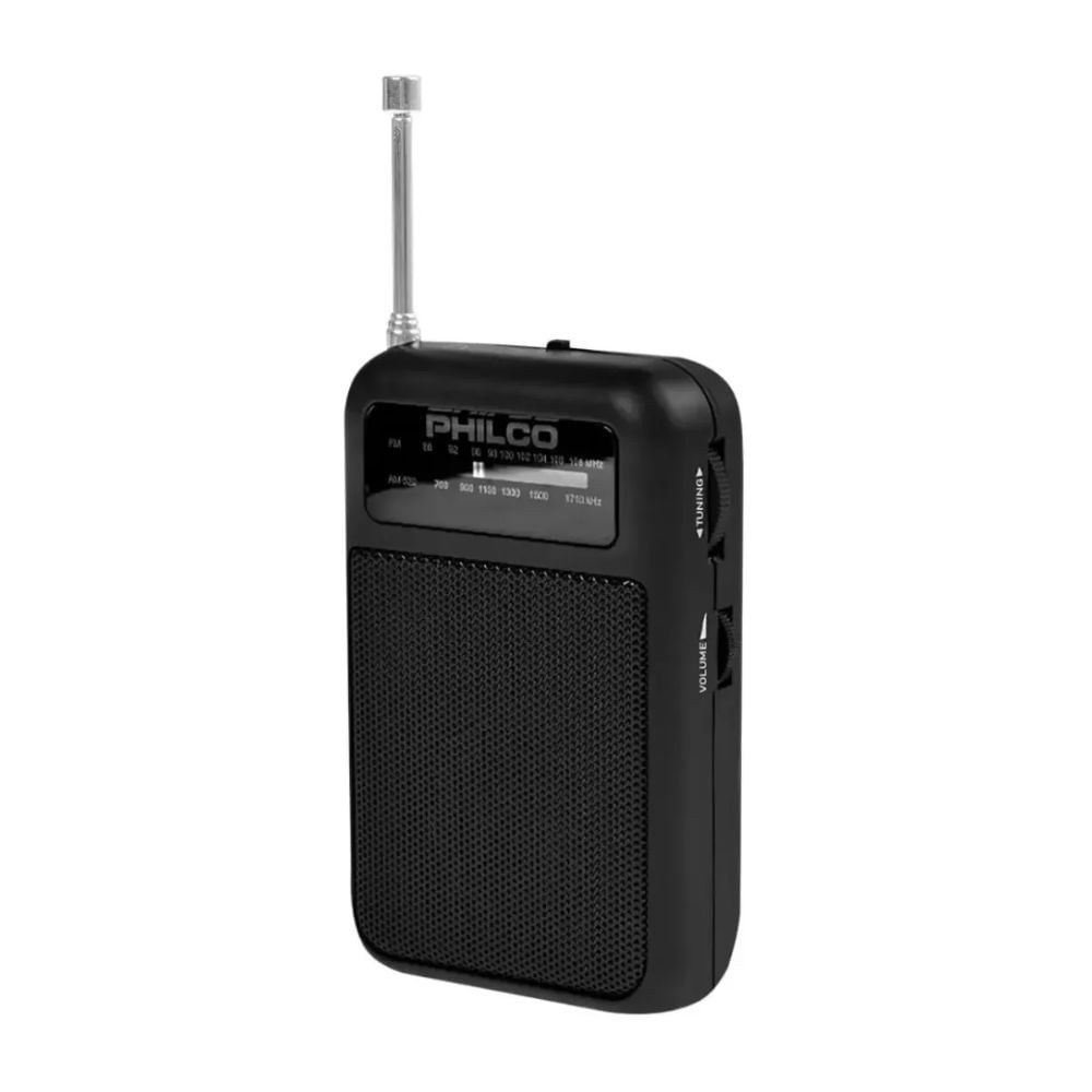 RADIO AM-FM PORTÁTIL - PHILCO PHR1000 NEGRO