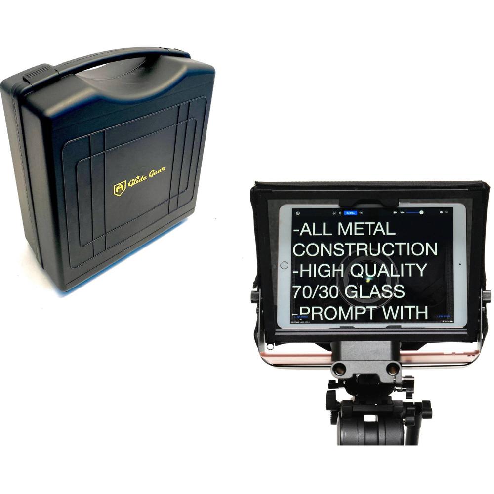 Glide Gear TMP-500 Teleprompter Portátil para Tablet y Teléfono con Soporte de Trípode