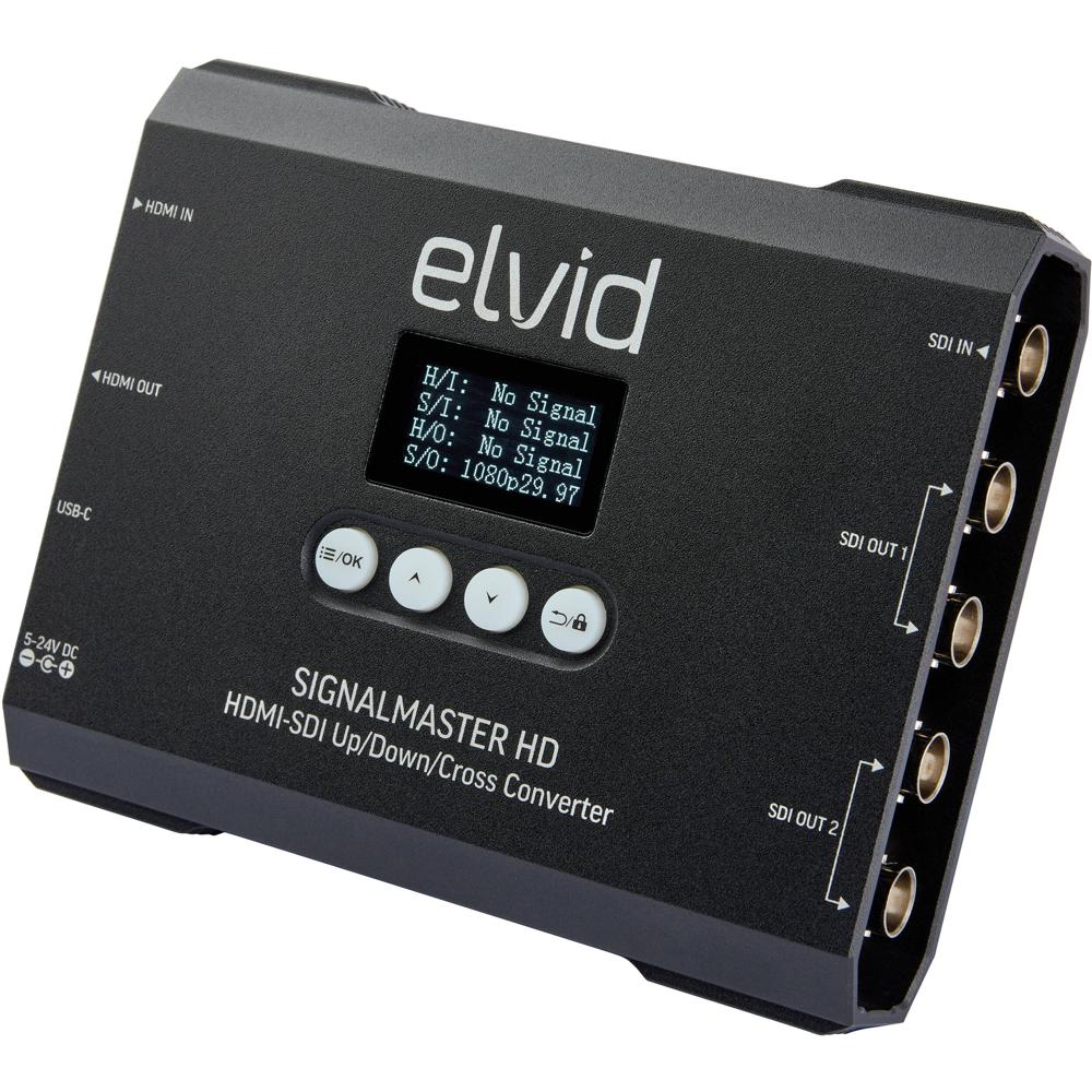 Elvid SignalMaster HD Conversor Bidireccional Up/Down/Cross - HDMI y 3G-SDI, Resoluciones
