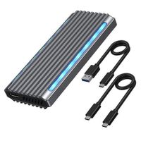 Case Carcasa de Aluminio para Disco Sólido SSD mSATA a USB 3.0 NGFF