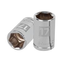 Dado de 17 mm 6 puntas cuadro 1 2pulg Truper - 13267