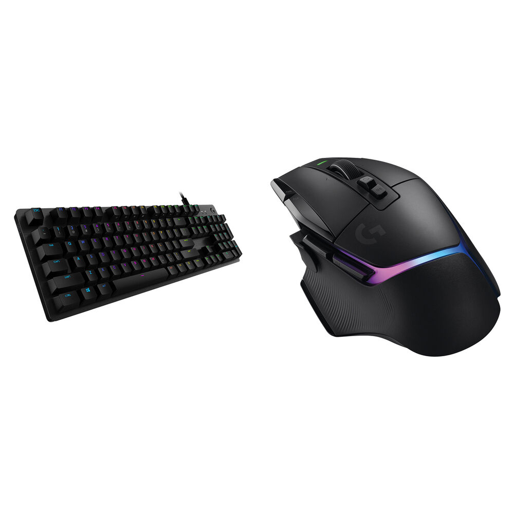 Logitech G G512 LIGHTSYNC Teclado Mecánico con Interruptores Táctiles y G502 X Plus Mous
