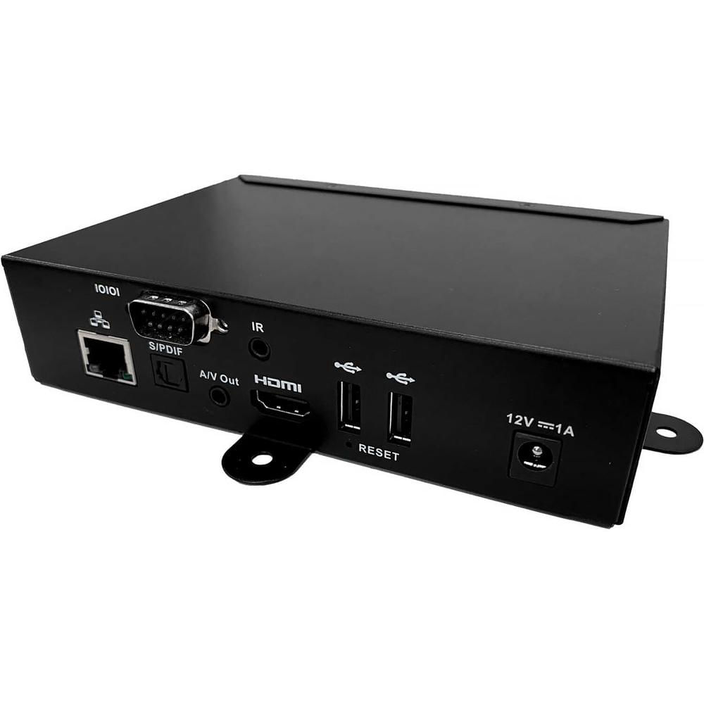 Amino H200 UHD 4K IPTV Encoder/Media Player Ruggedizado con PoE - Soporta HDMI, CVBS, 8GB